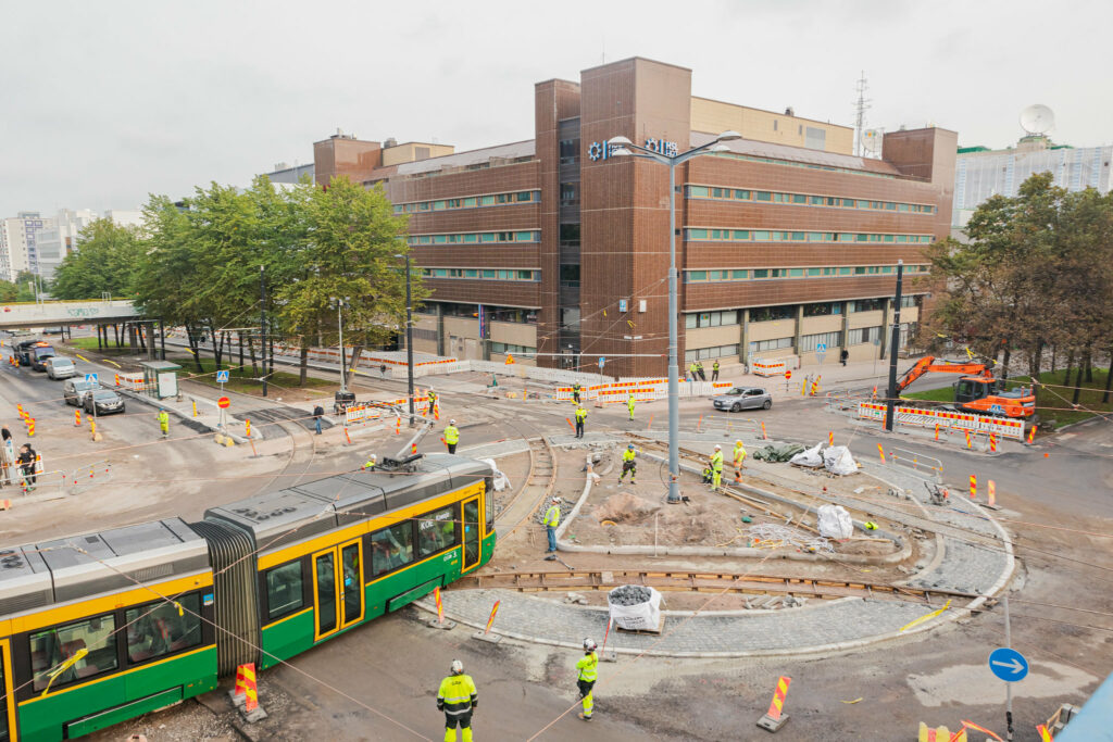 Lumikko cools the journey of the new tram line 13 from Pasila to Kalasatama