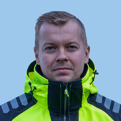 Kuva Jukka Lappalaisesta, Lumikko Huoltopalveluiden operatiivisesta johtajasta