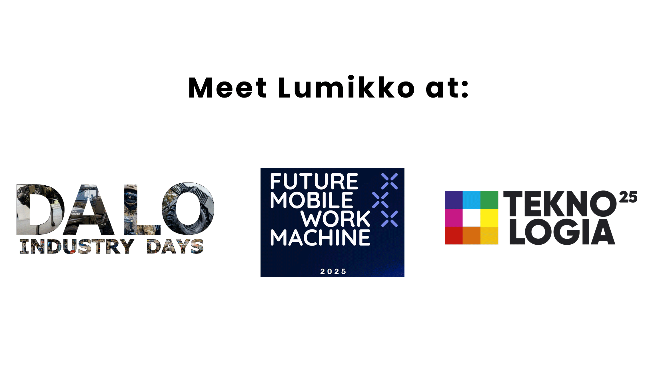 Meet Lumikko at Autumn 2025 Trade Fairs – HVAC and Thermal Management for Defence, Mobile Machinery and Electrification